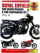 Matthew Coombs, Haynes Publishing - Royal Enfield 500 Bullet/Classic & 535 Continental GT (09-18)