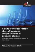 Abdulgefar Husein Shafo - Valutazione dei fattori che influenzano l'esportazione di prodotti chimici