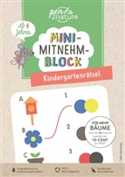 pen2nature, Hannah Wood - Mini-Mitnehm-Block Kindergartenrätsel