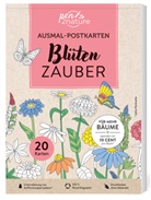 pen2nature - Ausmal-Postkarten Blütenzauber | 20 Karten