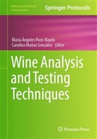 Maria Angeles del Pozo Bayon, María Ángeles Pozo-Bayón, Maria Angeles del Pozo Bayon, Muñoz González, Carolina Muñoz González, María Ángeles Pozo-Bayón - Wine Analysis and Testing Techniques