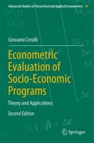 Giovanni Cerulli - Econometric Evaluation of Socio-Economic Programs