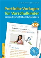 Diana A Gerhardt, Diana A. Gerhardt, Kornelia Schlaaf-Kirschner - Portfolio-Vorlagen für Vorschulkinder - passend zum Beobachtungsbogen