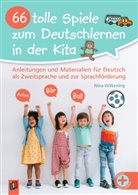 Nina Wilkening, Anja Boretzki - 66 tolle Spiele zum Deutschlernen in der Kita