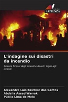 Abdalla Assad Warrak, Alexandre Luís Belchior dos Santos, Públio Lima de Melo - L'indagine sui disastri da incendio