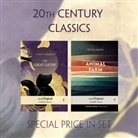 F. Scott Fitzgerald, George Orwell, EasyOriginal Verlag - 20th Century Classics Books-Set (with 2 MP3 Audio-CDs) - Readable Classics - Unabridged english edition with improved readability, m. 2 Audio-CD, m. 2 Audio, m. 2 Audio, 2 Teile