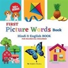 Kidzikki Bookz - First Picture Words Book - Hindi & English Book For Bilingual Children