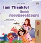 Shelley Admont, Kidkiddos Books - I am Thankful (English Romanian Bilingual Children's Book)