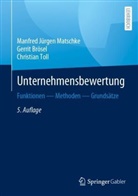 Gerrit Brösel, Matschke, Manfred Jürgen Matschke, Chri Toll, Christian Toll - Unternehmensbewertung