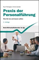 Kurt Femppel, Ernst Zander - Praxis der Personalführung