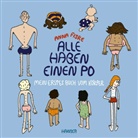 Anna Fiske - Alle haben einen Po - Mein erstes Buch vom Körper (Pappbilderbuch)