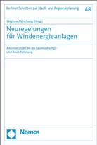 Stephan Mitschang - Neuregelungen für Windenergieanlagen