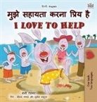 Shelley Admont, Kidkiddos Books - I Love to Help (Hindi English Bilingual Kids Book)