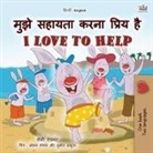 Shelley Admont, Kidkiddos Books - I Love to Help (Hindi English Bilingual Kids Book)