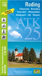 Landesamt für Digitalisierung Breitband un, Breitband und Vermessung Landesamt für Digitalisierung - ATK25-I15 Roding (Amtliche Topographische Karte 1:25000)