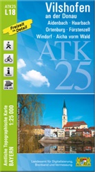 Landesamt für Digitalisierung Breitband un, Breitband und Vermessung Landesamt für Digitalisierung - ATK25-L18 Vilshofen an der Donau (Amtliche Topographische Karte 1:25000)