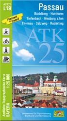 Landesamt für Digitalisierung Breitband un, Breitband und Vermessung Landesamt für Digitalisierung - ATK25-L19 Passau (Amtliche Topographische Karte 1:25000)