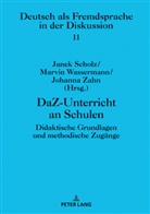 Martin Löschmann, Janek Scholz, Marvin Wassermann, Johanna Zahn - DaZ-Unterricht an Schulen