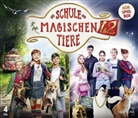 Margit Auer, Rick Kavanian, Axel Stein, Max Von der Groeben - Die Schule der magischen Tiere - Hörspielbox, 4 Audio-CDs (Audio book)