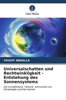 Yousif Abdalla - Universalschatten und Rechtwinkligkeit - Entstehung des Sonnensystems
