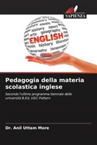 Anil Uttam More, Dr. Anil Uttam More - Pedagogia della materia scolastica inglese