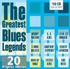 Various - The Greatest Blues Legends, 10 Audio-CDs (Audiolibro)