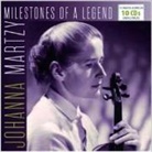 Johanna Martzy - Milestones of a Legend, 10 Audio-CDs (Audio book)