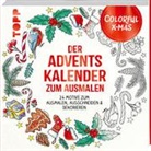 Ursula Schwab - Colorful Christmas - Der Adventskalender zum Ausmalen