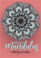 Musterstück Grafik, Monsoon Publishing - Blumen Mandalas Malbuch für Erwachsene