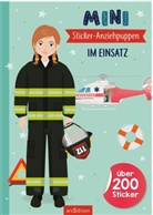 Mini-Sticker-Anziehpuppen - Im Einsatz