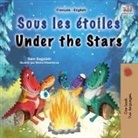 Kidkiddos Books, Sam Sagolski - Under the Stars (French English Bilingual Kids Book)