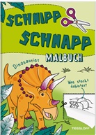Stefan Lohr, Stefan Lohr - Schnipp Schnapp Malbuch. Dinosaurier. Was steckt dahinter?