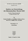 Heinz Rieter - Studien zur Entwicklung der ökonomischen Theorie XIII.