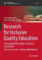 Allen, Kelly-Ann Allen, Christopher Boyle - Research for Inclusive Quality Education