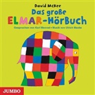 David McKee, Karl Menrad - Das Grosse Elmar-Hörbuch, 1 Audio-CD (Audio book)