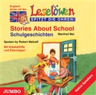 Robert Metcalf - Englisch Lernen mit den Leselöwen-Schulgeschichten, 1 MP3-CD (Audio book)