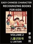 Jiatian Li - Chinese Character Recognizing Puzzles for Kids (Volume 2) - Simple Brain Games, Easy Mandarin Puzzles for Kindergarten & Primary Kids, Teenagers & Absolute Beginner Students, Simplified Characters, HSK Level 1