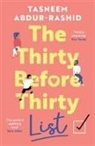 Tasneem Abdur-Rashid - The Thirty Before Thirty List