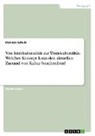 Deniese Schulz - Von Interkulturalität zur Transkulturalität. Welches Konzept kann den aktuellen Zustand von Kultur beschreiben?
