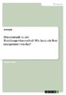 Anonymous - Hermeneutik in der Erziehungswissenschaft. Wie kann ein Text interpretiert werden?