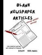 K. A. Marabel - Blank Newspaper Articles for Creative Writing and Imaginative Drawing