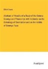 Elliott Coues - Abstract of Results of a Study of the Genera Geomys and Thomomys with Addenda on the Osteology of Geomyidae and on the Habits of Geomys Tuza