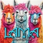 Musterstück Grafik, Monsoon Publishing - Lama Malbuch für Erwachsene