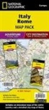 National Geographic Maps - Italy, Rome [map Pack Bundle]