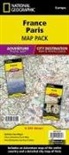 National Geographic Maps - France, Paris [map Pack Bundle]