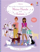 Fiona Watt - Mein großes Anziehpuppen-Stickerbuch: Meine Hunde und Katzen