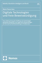 Marie-Theres Hess - Digitale Technologien und freie Beweiswürdigung