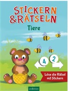 Sabine Sauter - Stickern & Rätseln - Tiere