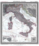 Friedrich Handtke, Harald Rockstuhl - Historische Karte: KÖNIGREICH ITALIEN - 1890 [gerollt]