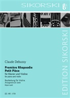 Claude Debussy - Premiere Rhapsodie; Petit Piece